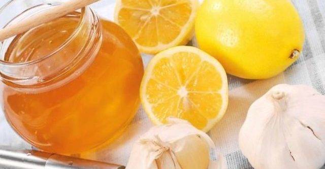 лимон, мед и чеснок